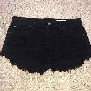 Pistola Gigi Black Denim Short